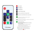 WS2811 WS2812B WS2813 WS2815 LED Pixels Strip Light Controller 3/4PIN USB/DC RF 14/17/21Keys LED Tape Remote Controller DC5-24V