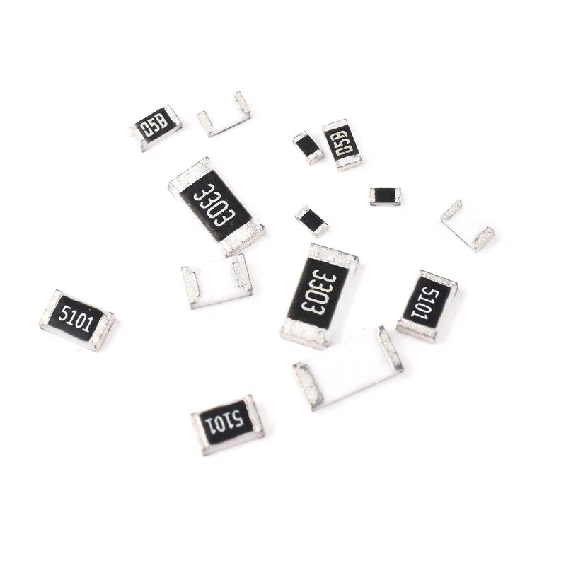 0603/0805/1206 SMD Resistors, 0R, 1R, 2K, 2.2R, 3.3R, 4.7K, 5.1R, 100K, 1M