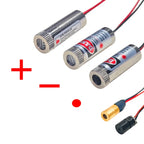 650nm 5mW Line/Cross/Dot RED Laser Module Head Adjustable Beam 3-5V 12MM Glass Lens Focusable Diode Head Industrial Class