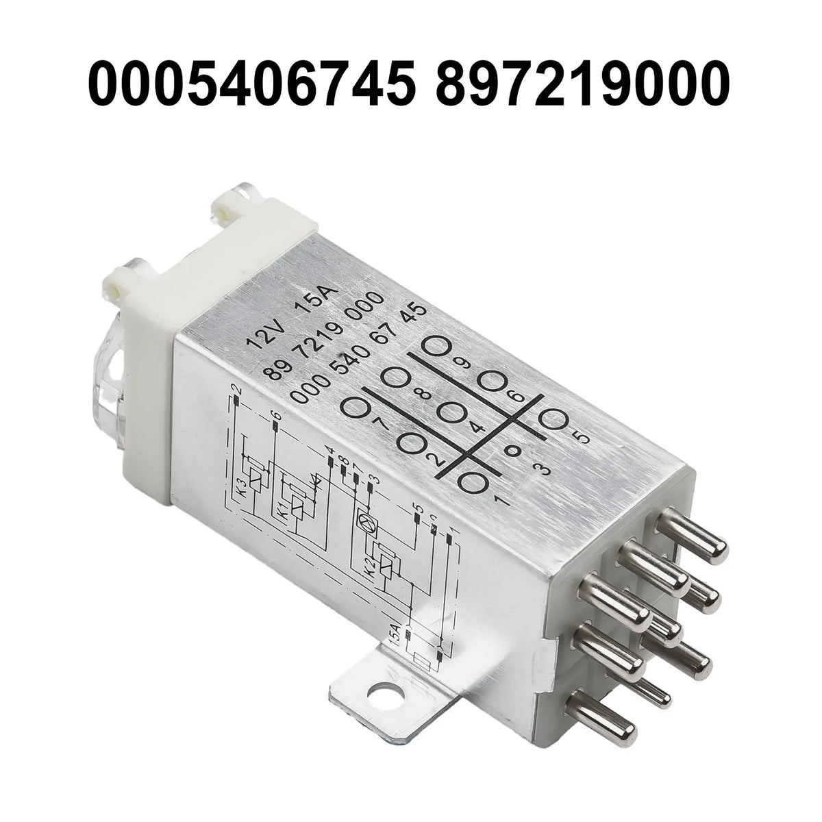 OEM Overload Protection Relay Suitable for Mercedes Models including the Iconic W124 and W202 Series Part Number 0005406745