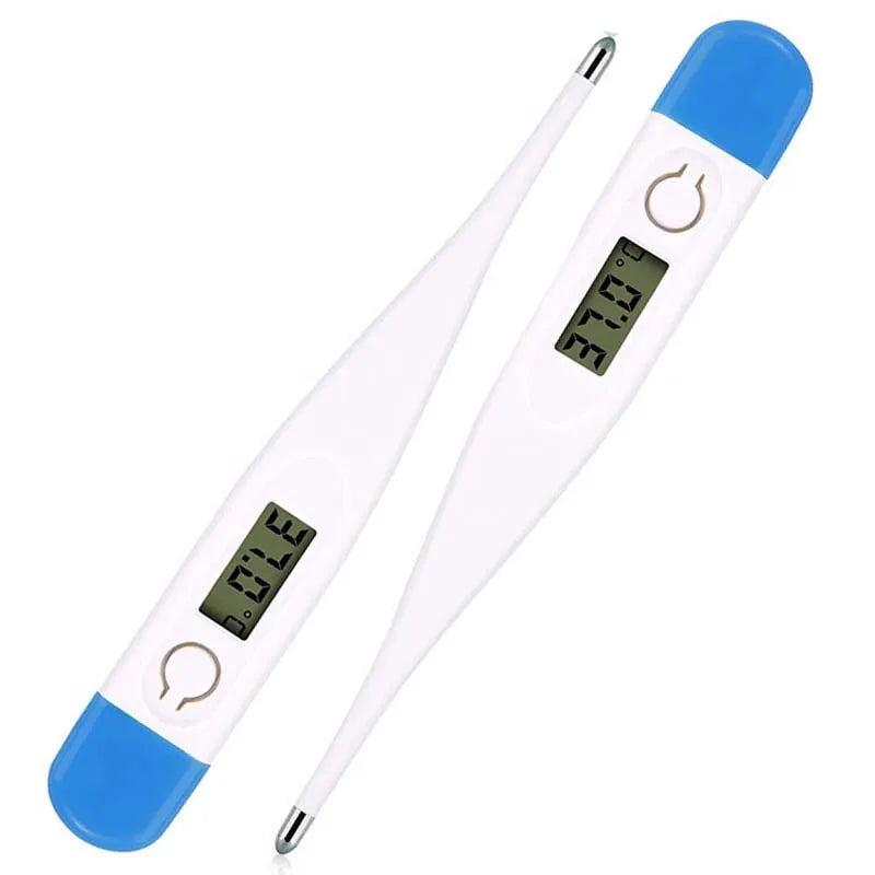 1-2P Thermometer for Fever Digital Basal Body Oral Armpit or Rectal Electronic LCD Display High-Precision Measurement Smart Heat