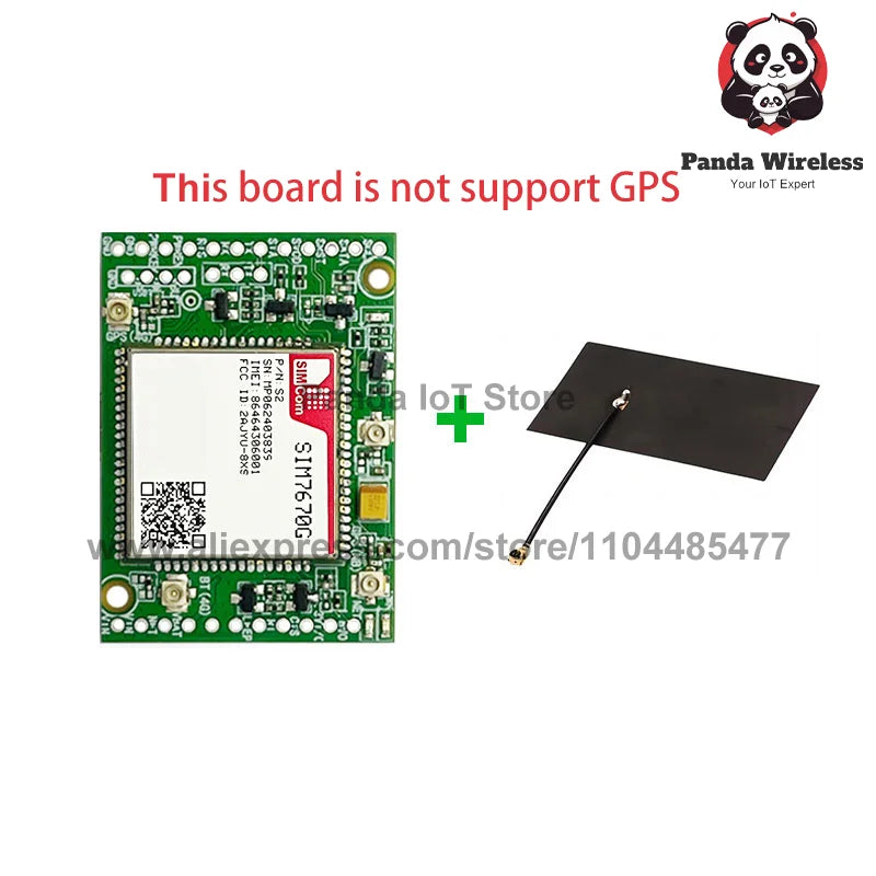 1Pcs SIM7670 SIM7672 A7670 A7672 A7676 SIM7070 SIM7000 Series LTE 4G Core Board CAT1+BT+GNSS(Optional) With kits
