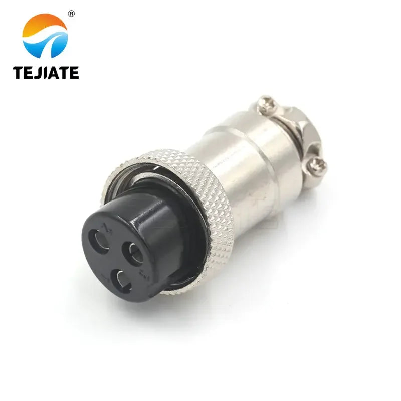 20mm Aviation Plug Connector and Socket GX20 2/3/4/5/6/7/8/9/10/12 core