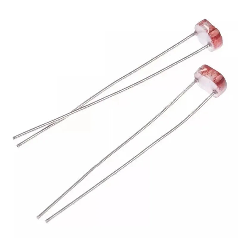100PCS/lot  LDR Photo Light Sensitive Resistor Photoelectric Photoresistor 5528 GL5528 5537 5506 5516 5539 5549 For Arduino