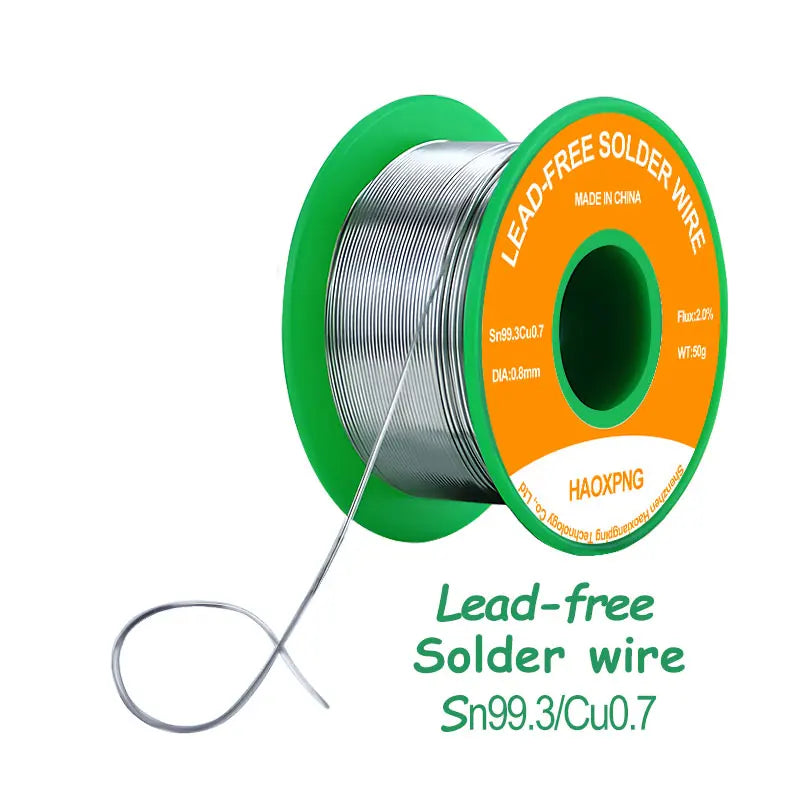 Electronic No-clean Soldering Wire Solder Wires Rosin Core Tin Multipurpose Welding Wire Flux Iron Wire Reel Household Tool