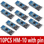 HM-10 BLE 4.0 (Bluetooth Low Energy) UART Transparent Wireless Module-Bi-Directional 3.3V/5V Logic Level Shifter for Arduino