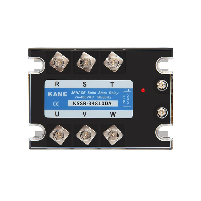 SYTH DC-AC 3-32V AC-AC 70-280V Three Phase SSR Solid State Relay 3P SSR Module 10A 25A 40A 60A 80A 100A 120A
