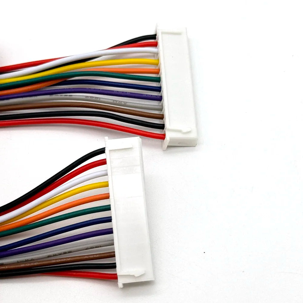 1set 2A 12Pin 20Pin DC Magnetic Pogo Pin Connector Pogopin Male Female With Ribbon Cable Spring Loaded DC Power Socket