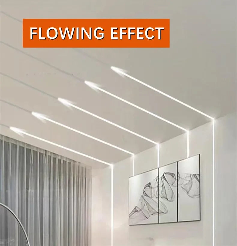 WS2811 IC COB LED Strip DC24V 360LEDs Addressable Running Water Flowing Light Flexible High Density Tape RA90 3000K/4000K/6000K