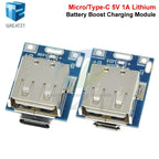 GREATZT 5V Boost Converter Step-Up Power Module Lithium Battery Charging Protection Board LED Display USB For DIY Charger 134N3P