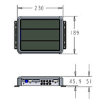 Усилитель с проходным DSP процессором RedPower IMPERATOR 12 каналов Car DSP Amplifier