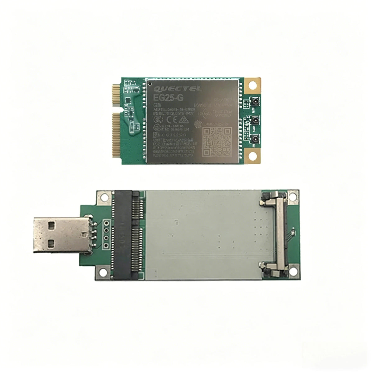 Quectel EG25-G MINIPCIE+4G Antenna USB Adapter With SIM Card Slot Global Band LTE CAT4+GNSS Module EG25GGB EG25-GB