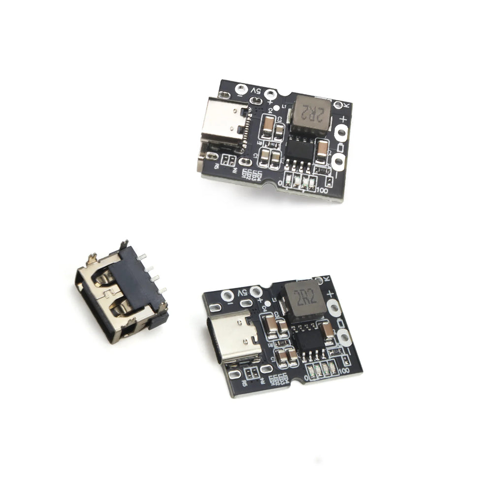 Charge Discharge Module 5V 2A TypeC Boost Converter for 18650 Lithium Battery 2in1 Protection Board Power Module DIY Charger USB