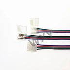 5Pcs 4Pin 5Pin LED Cable Male Female Connector Adapter Wire For 5050 3528 SMD RGB RGBW led Strip Light RGB RGBW LED Controller