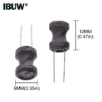 10PCS 0912 9*12mm 1MH 2.2MH 3.3MH 4.7MH I-shape Power Inductor Inductance Copper Coil 100uh 470UH 330UH