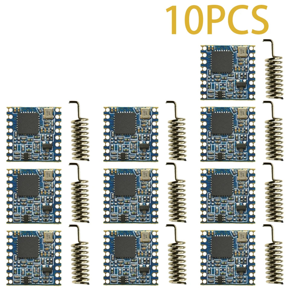 1-10PCS Lora 868M/915Mhz Module SX1276 Wireless Transceiver Module spread Spectrum Long-Range Wireless Communication LORA/GFSK