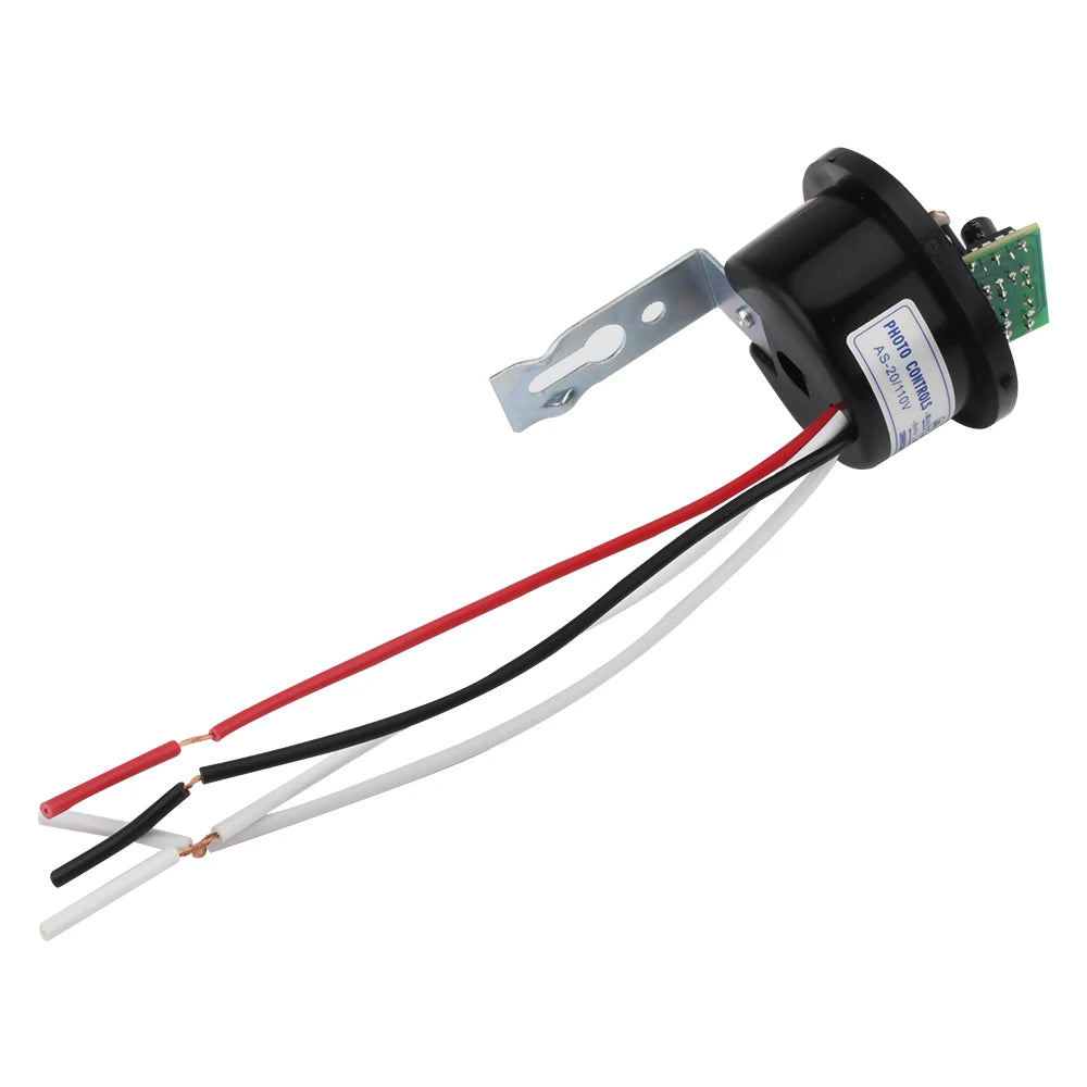 Waterproof Sensitive Auto Photo Switch AS-20 DC 12V AC 110V 220V 10A On/Off Photocell Street Light Switch Sensor Switch Tools