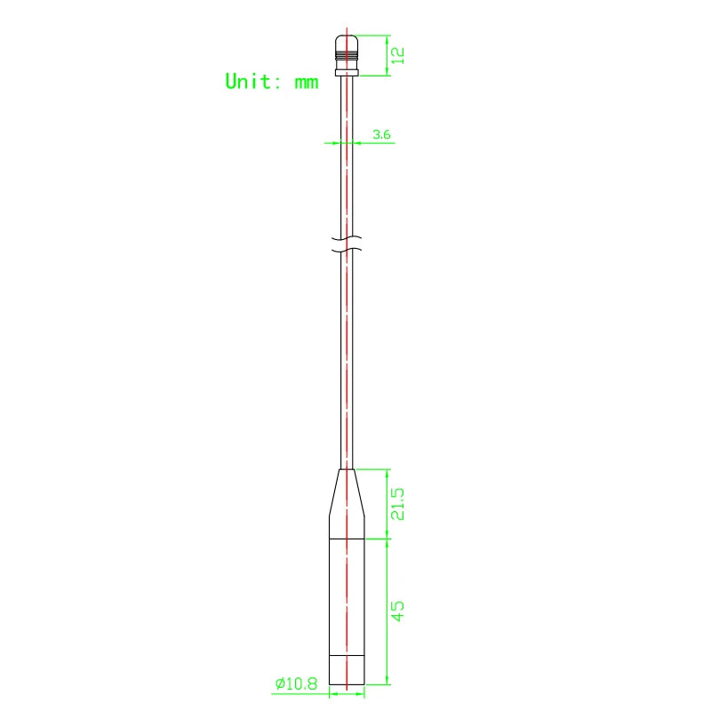 LoRa Module Antenna for Meshtastic 868MHz 915MHz Soft Antenna Omni High-Gain Whip Antenna SMA Head Connector 20CM 40CM Flexional