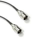 RG174 Cable IEC PAL DVB-T to SMA / F TV Male Plug & Female Jack RF Jumper Pigtail Adapter 20cm