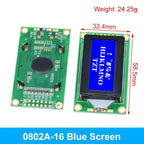 TZT LCD1602 LCD 1602 2004 12864 LCD Display Module Blue Green Screen 16x2 20X4 Character  HD44780 Controller