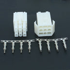 5Sets EL4.5 4.5mm Pitch Automotive Connector Small Tamiya Style 2/3/4/6/9Pin Male Female Plug With Crimp Terminals