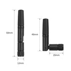 2.4G Folding Antenna SMA Male Connector Free Rotation Bluetooth 2.4Ghz Mini Wifi Antennae