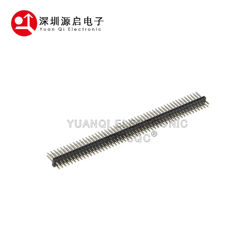 1.27mm 1.27 Double Row Male 2~40P Breakaway PCB Board Pin Header Connector Strip Pinheader 2*3/4/5/6/7/8/10/12/15/20/40p 2-50P