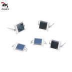 (ZYDD01) 5Pcs Photodiode BPW34S BPW34 Surface Mount/Direct Plug-in SMD-2/DIP-2 Silicon PIN Photodiode Infrared Receiver Tube