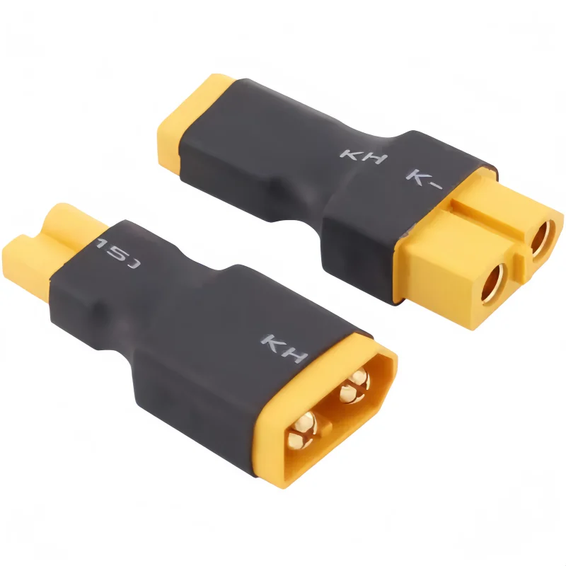 XT60 to XT30 Plug Adapter Converter Connector Male/Female for FPV Drone RC Lipo NiMH Battery Charger ESC Accessory