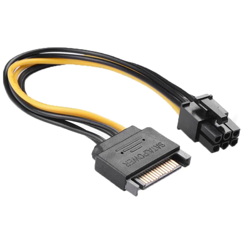 Multi Models 8Pin Adapter Splitter Power Cable 6Pin Cable 8Pin Cable SATA Cable Molex 4Pin for PCI Express GPU Video Converter