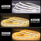 5V USB COB Led Strip Light 320 Leds/M White/Red/Green/Blue/Ice Blue/Pink PCB 3MM 5MM 8MM Flexible Ribbon Night Lamp TV Backlight