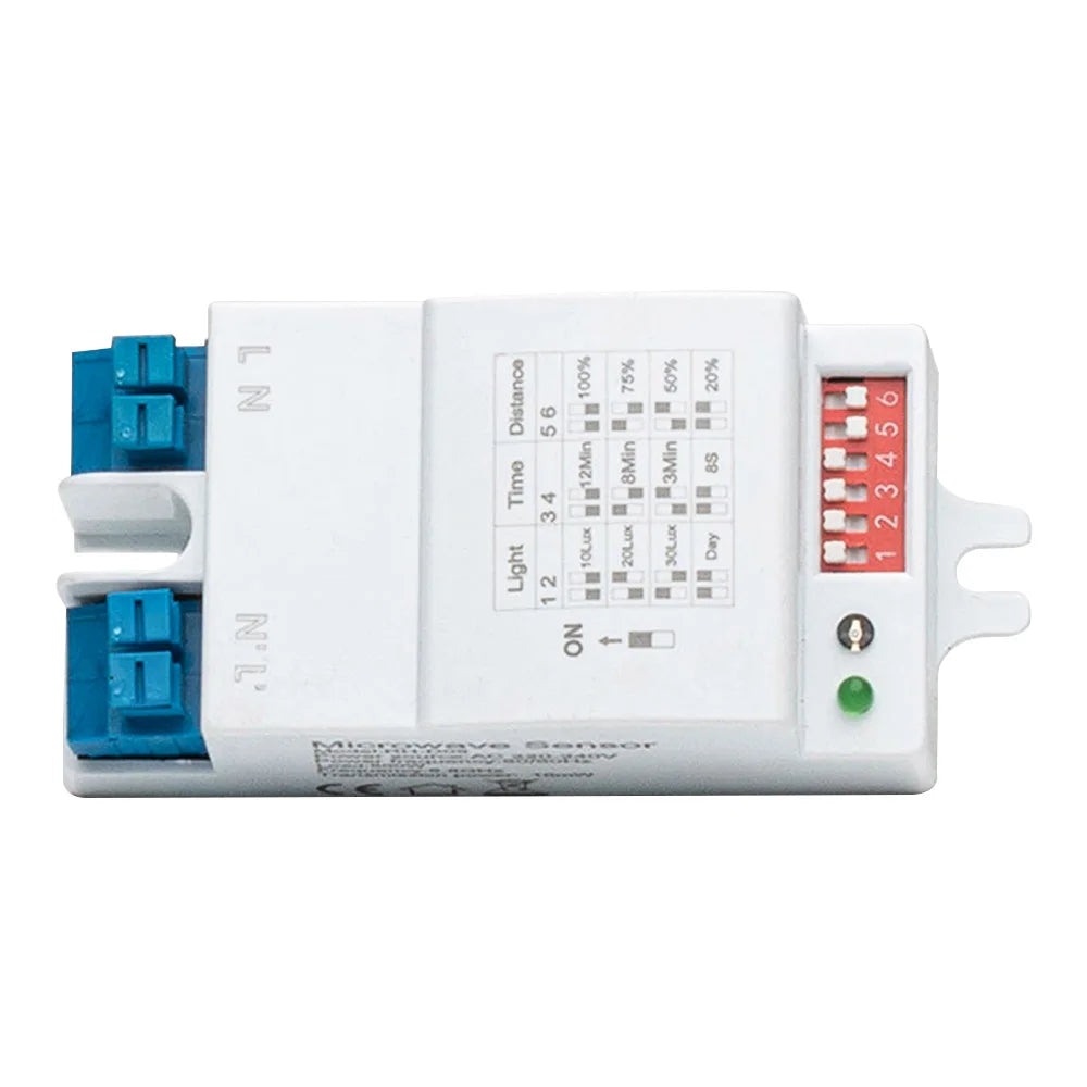Diymore 5.8G Microwave Radar Sensor Switch DIP AC220-240V DIP Radar Sensor Module Motion Detector