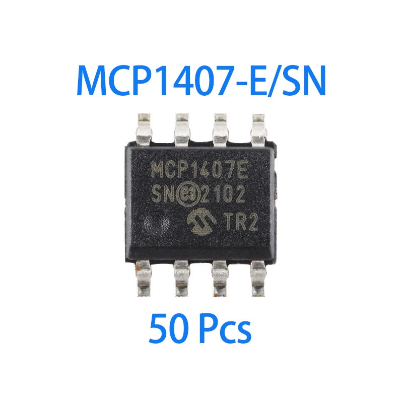 1~100Pcs MCP1407-E/SN SOP8 Surface Mount 6A High Speed Power MOSFET Driver Integrated Circuit Chip For Power Control Board