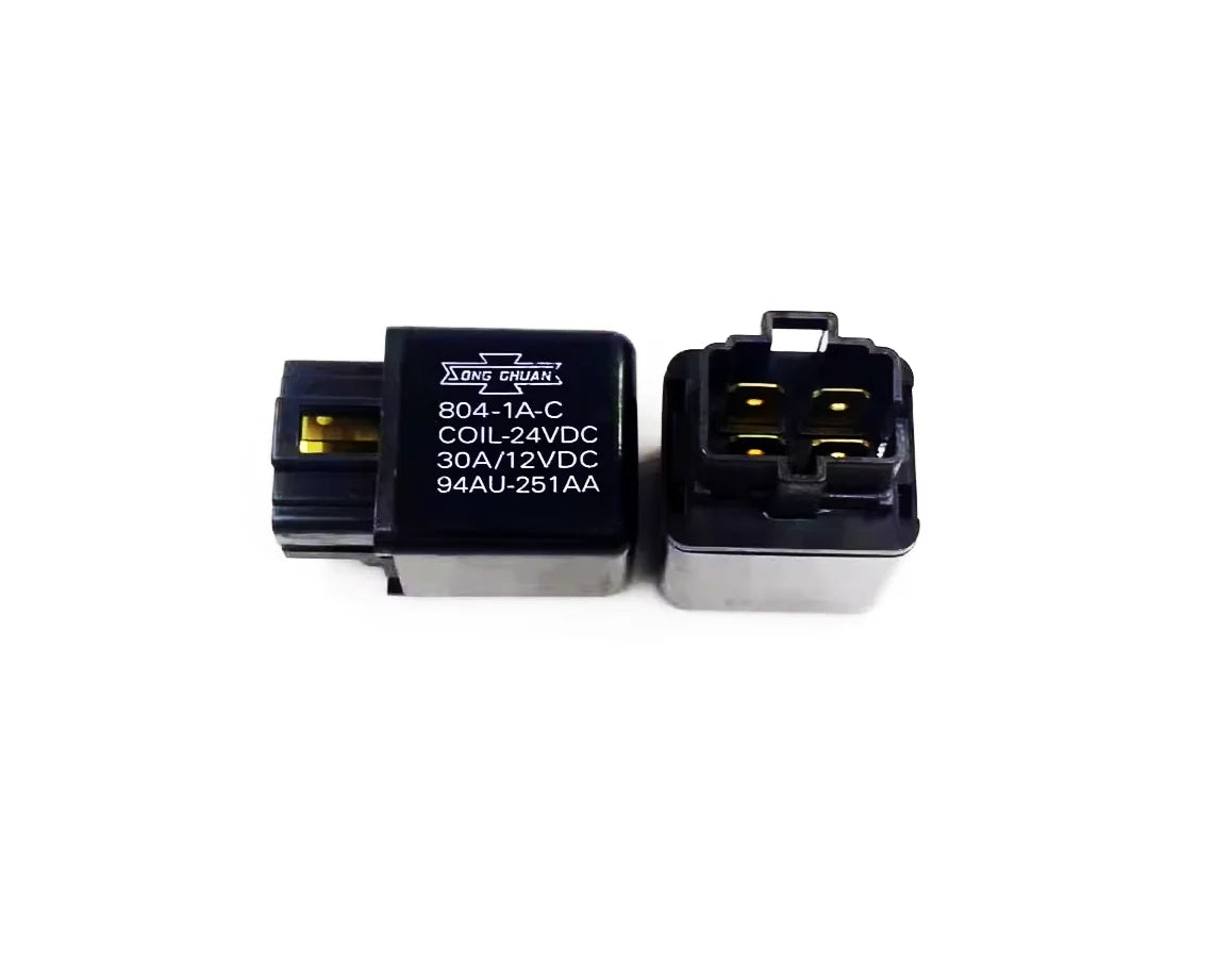 HOT NEW 8041AC DC24V 24VDC 24V 30A relay 4PIN