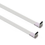 20CM 30CM 10CM 5CM USB 2.0 Type-C Flat Cable Extension FPC Cable USB 2.0 USB-C 90° Up/Down Angled Plug 5CM-1M