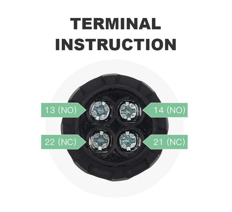 EB2 Big Red Green Push Button Switch On Off Latching Momentary Switch Large Mushroom Head Enter Button without Fixation 5A
