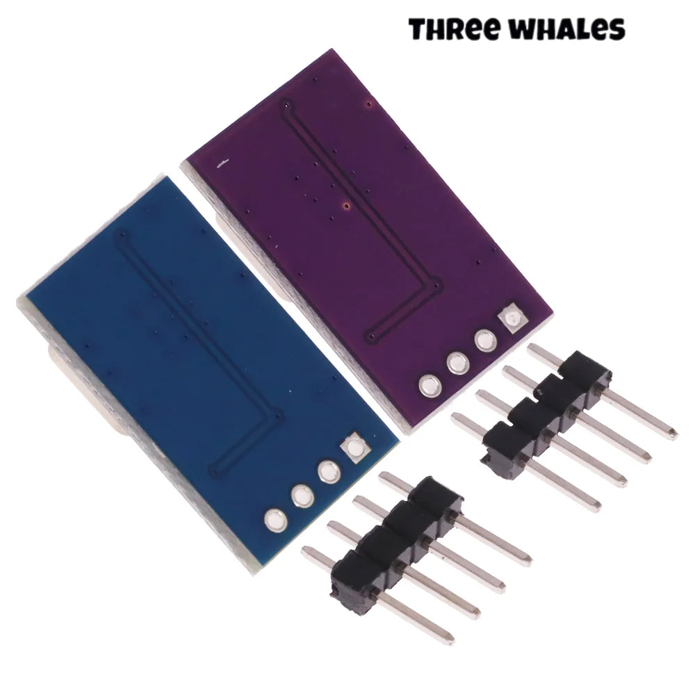 /SCD40 SCD41 Gas Sensor Module Detects CO2 CO2 Temperature and Humidity Two In One I2C Communication Purple with Pin Array