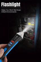 Non-Contact Voltage Tester Pen Smart Voltage Detector Infrared Indicator 12-1000V Test Pencil Breakpoint Finder With Flashlight