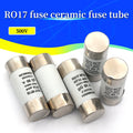 Stlxy 5/10/20Pcs 22*58mm(RO17) Fast blow Ceramic Fuse 500V RO17-40A 50A 63A 80A 100A 125A RT18 RT14 Base