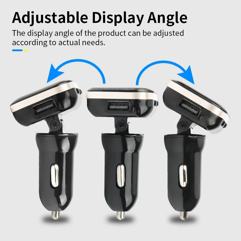 Smart Cigarette Lighter USB TPMS Car Tire Pressure Alarm Monitor System 4 Sensors Display Tyre Pressure Temperature Alarm