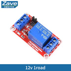 Relay Module 1 2 4 6 8 Channel 5V 12V Relay Module Board Shield with Optocoupler Support High and Low Level Trigger for Arduino
