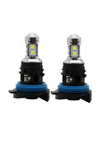 3030 10SMD White/Amber PH24W Canbus DRL for Peugeot 3008 5008 Car LED Daytime Running Light Lamp for Citroen C5 MK2