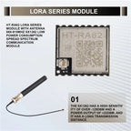 HT-RA62 LoRa Module 868-915MHz SX1262 Low Power Long Range Wireless IoT Communication with Antenna