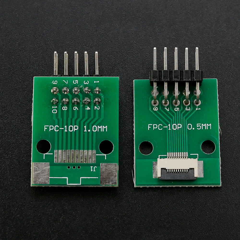 1PC FPC/FFC Adapter Board 0.5mm To 2.54mm Connector Double Row Straight Needle 4/6/8/10/12/14/15/16/18/20/22/24/26/30/34/36 Pin