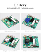 Raspberry Pi CM5_NAS_M.2 board,3* NVME ssd, M.2 support 22110 2280 2242,2.5Gbps ETH and GIGA ethernet, OpenMediaVault,4*PCIE