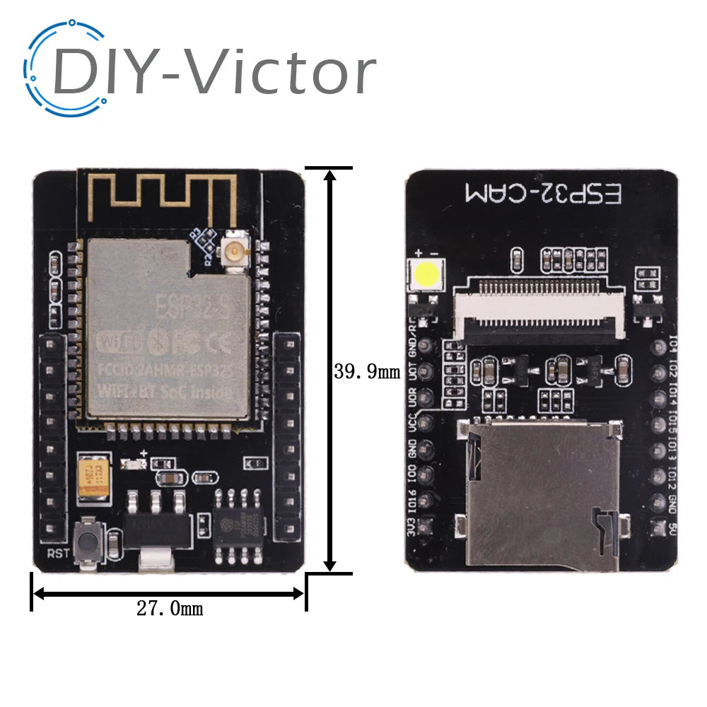 ESP32-CAM WiFi Module 2.4G Antenna ESP32 Serial to WiFi ESP32 CAM Development Board 5V Bluetooth with OV3660 Camera Module DIY