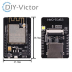 ESP32-CAM WiFi Module 2.4G Antenna ESP32 Serial to WiFi ESP32 CAM Development Board 5V Bluetooth with OV3660 Camera Module DIY