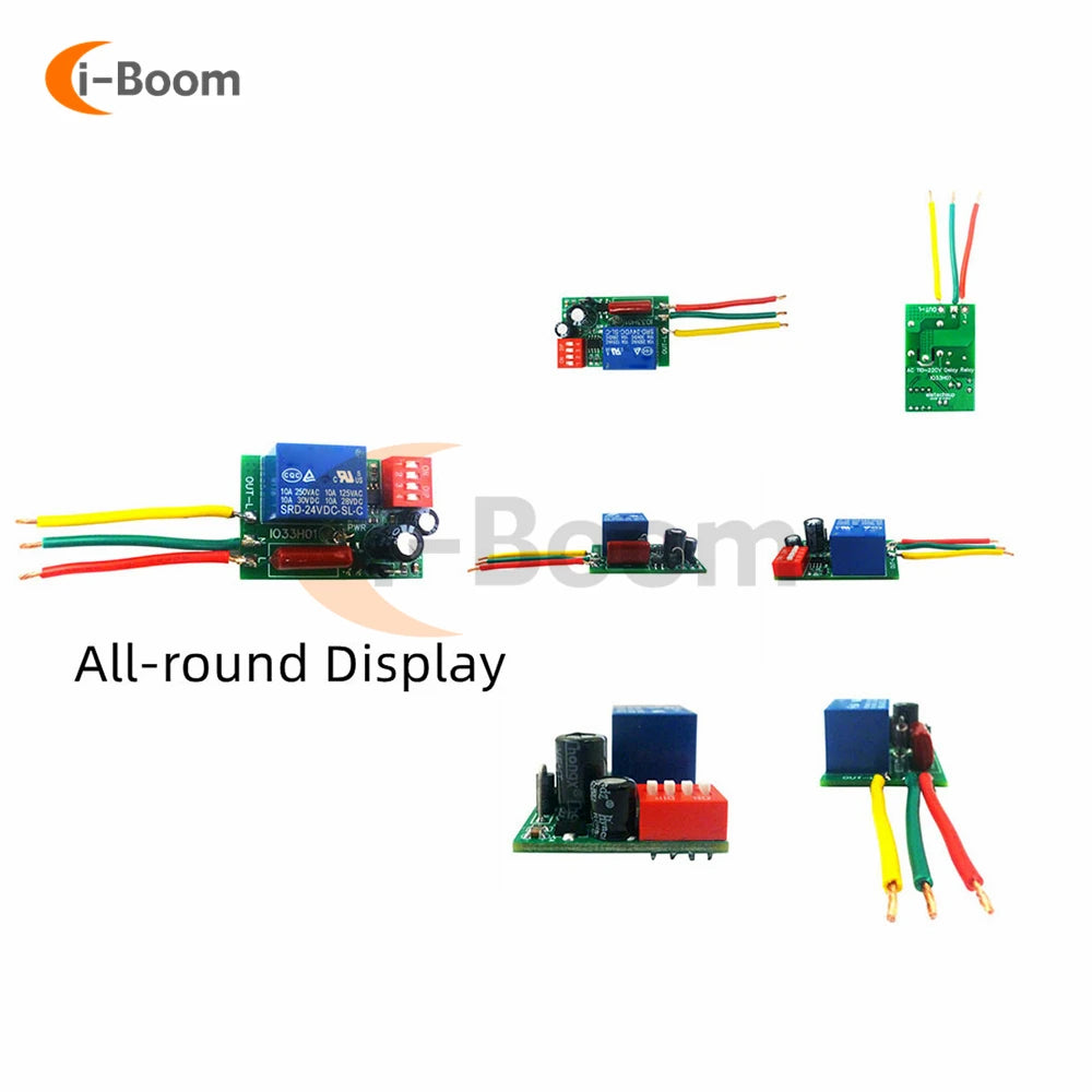 AC 110V 220V Relay Switch Timer Adjustable Power On delay Off Relay controller 1-480Min timing controller 7A 10A Max Output