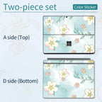 Color Printing Pattern Sticker  For Microsoft Surface Pro 7/6/5/4/3 9/8X Go 2 Back Cover Body Decal Skin Protector keyboard 10
