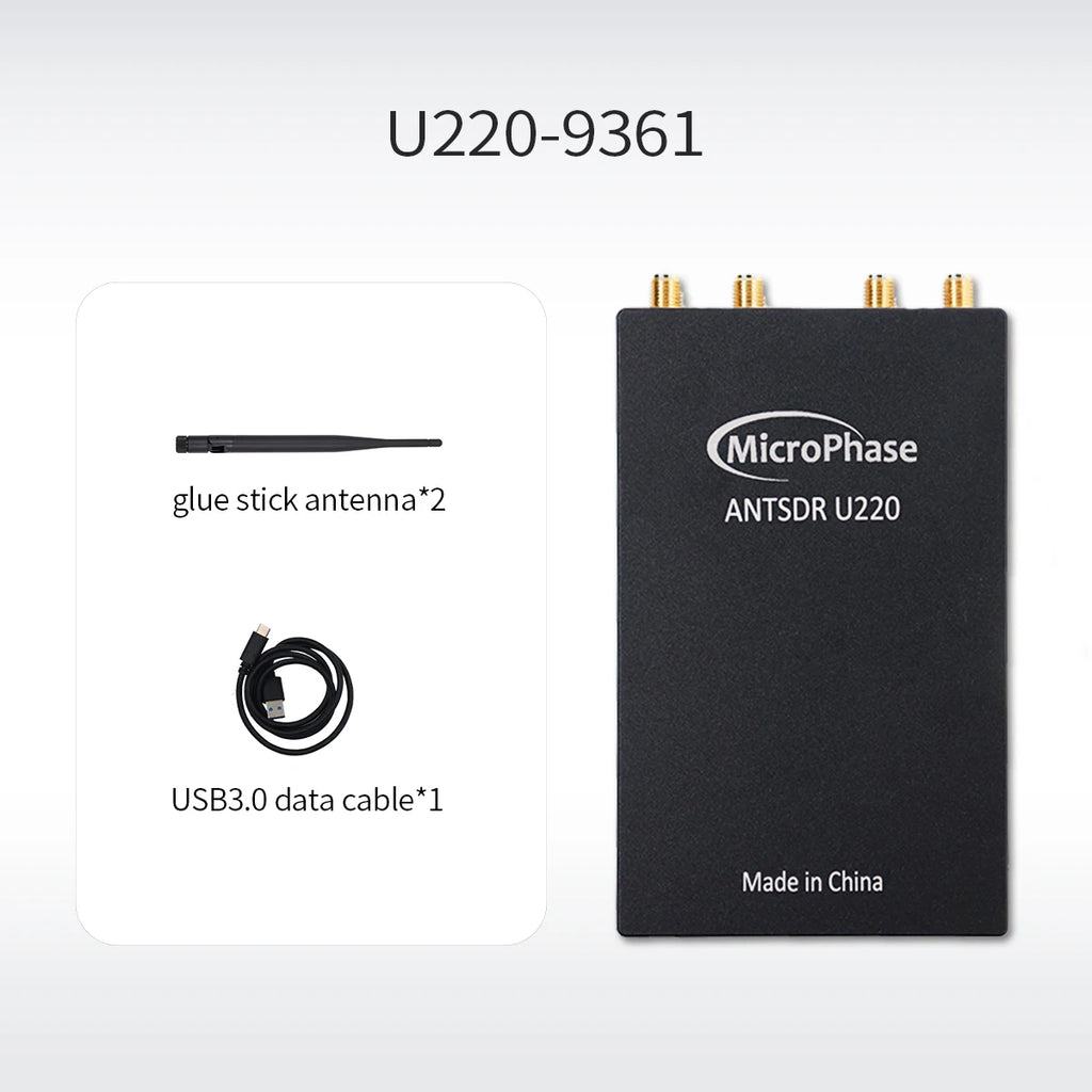 MicroPhase Software Defined Radio Demo Board 70MHz-6GHz SDR USB3.0 ADI AD9361 AD9363 SDR USRP UHD ANTSDR U220
